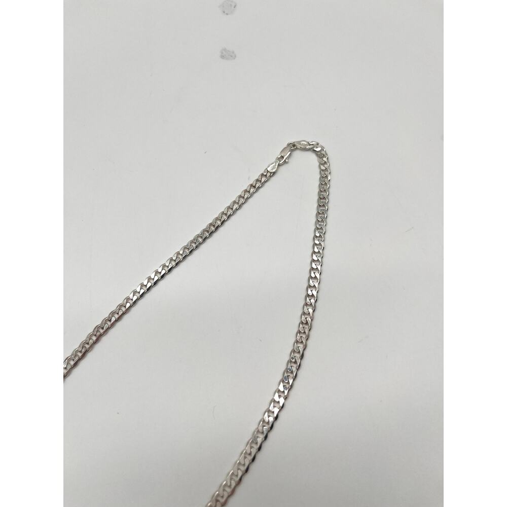 925 Sterling Stamped Mermaid Snake Scales, Iridescent Pendant On 18" Italy 925 - Picture 9 of 11